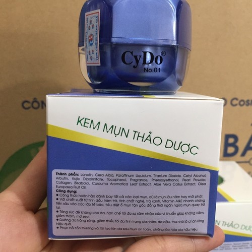 Combo kem mụn Cydo chính hãng, cam kết hiệu quả