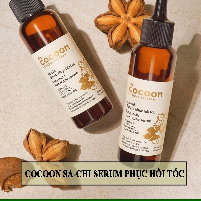 Tinh Chất Dưỡng Tóc COCOON Sa Chi Hair Repair Serum Phục Hồi, Bảo Vệ Tóc 70ml