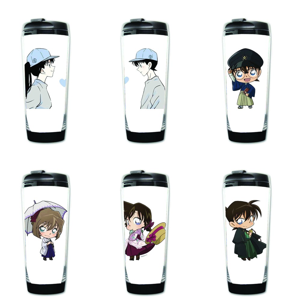 Bình nhựa đựng nước in hình THÁM TỬ LỪNG DANH CONAN Detective Conan anime chibi tiện lợi độc đáo