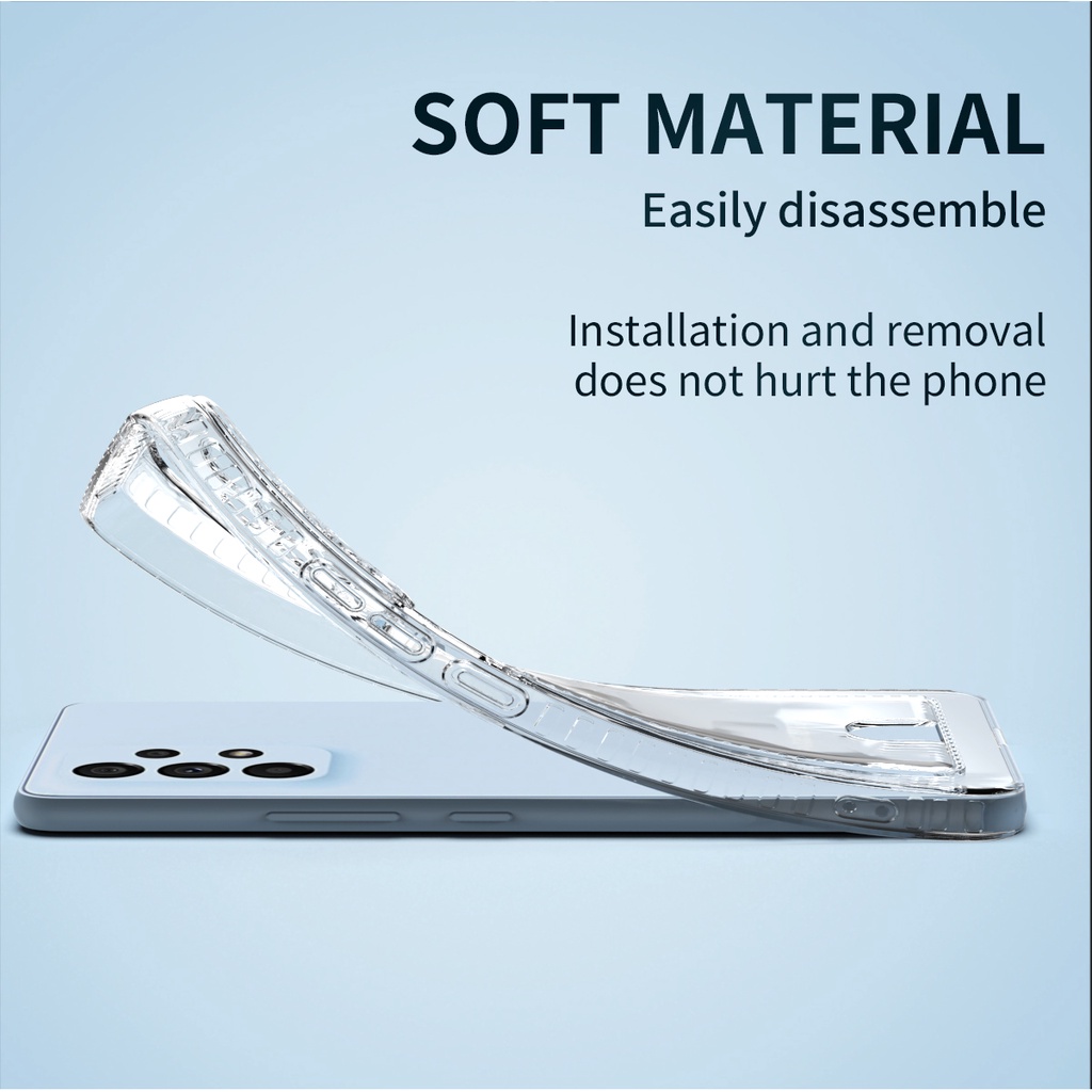 Ốp Điện Thoại Mềm Trong Suốt Chống Sốc Kèm Ngăn Đựng Thẻ Cho Samsung S21 Plus S22 S21 S20 FE Note 20 Ultra Plus 10 + 9 8