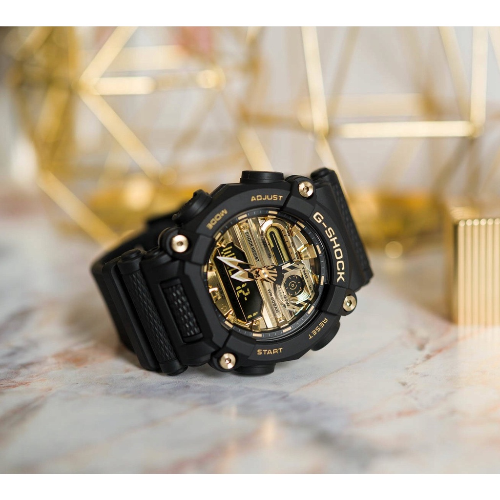 Đồng Hồ Nam Dây Nhựa Casio G-Shock GA-900AG-1ADR Chính Hãng GA-900AG-1A