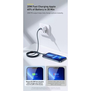 Cáp Sạc Nhanh Iphone Lighting - Type C Chính Hãng Baseus