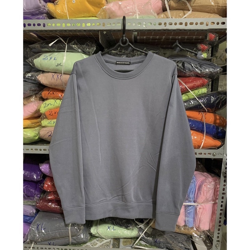 Áo nỉ sweater BIGSIZE dưới 85kg ,ảnh thật -sỉ ib