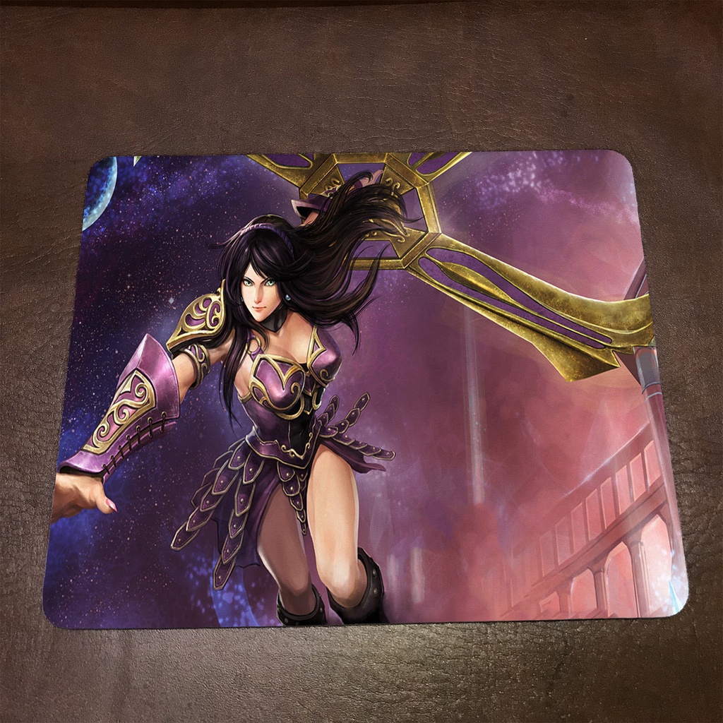 Lót chuột máy tính League of Legends SIVIR - Mẫu 1 Mousepad cao su êm ái, nhận in theo yêu cầu