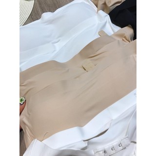 [kèm ảnh thật+video] Áo bra quây trơn cài khuy