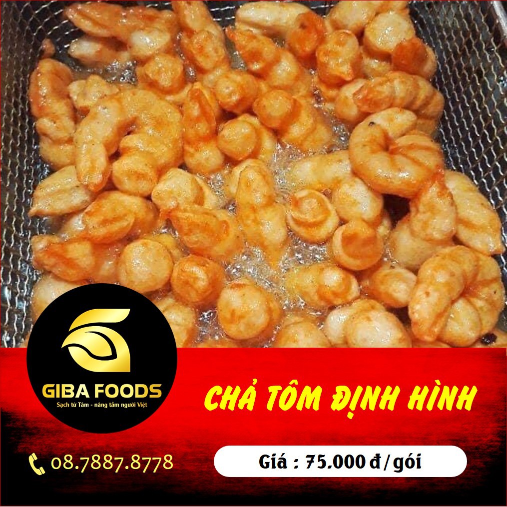 GIBAFOODS - SỈ/LẺ - CHẢ TÔM ĐỊNH HÌNH/ Gói 500gr | BigBuy360 - bigbuy360.vn