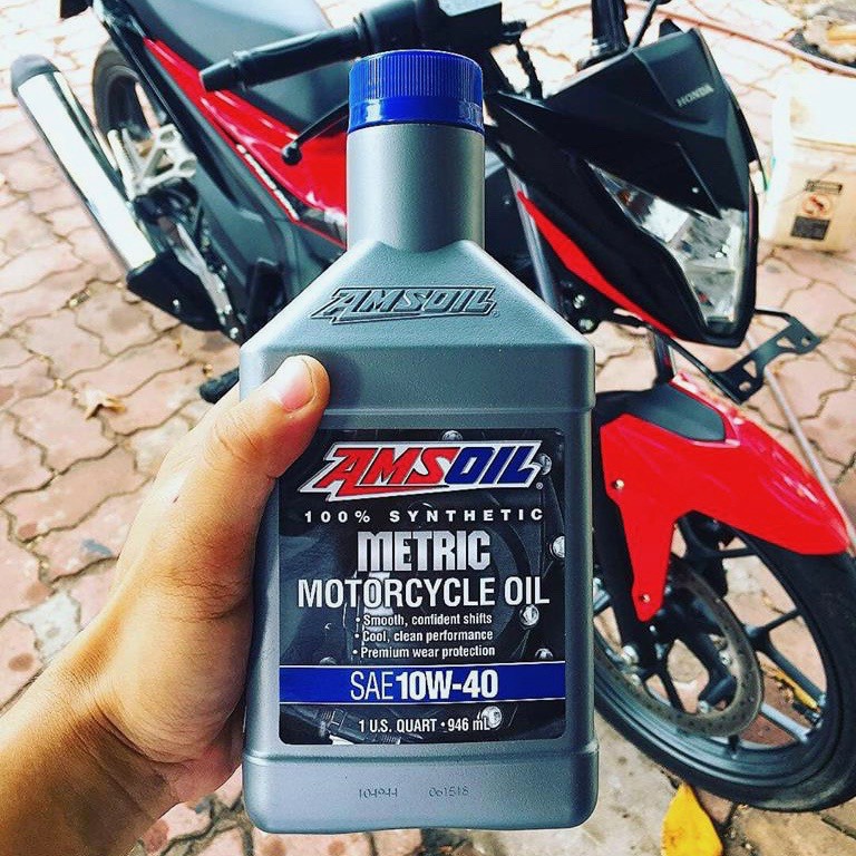 Nhớt Amsoil Metric Synthetic 10w40