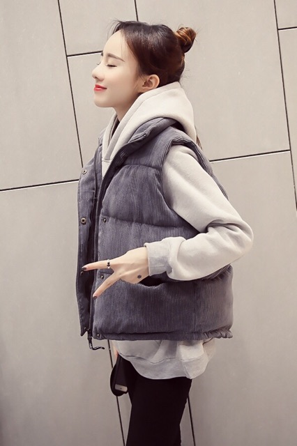 [SẴN HÀNG] ÁO PHAO NHUNG GILE / freeship | BigBuy360 - bigbuy360.vn