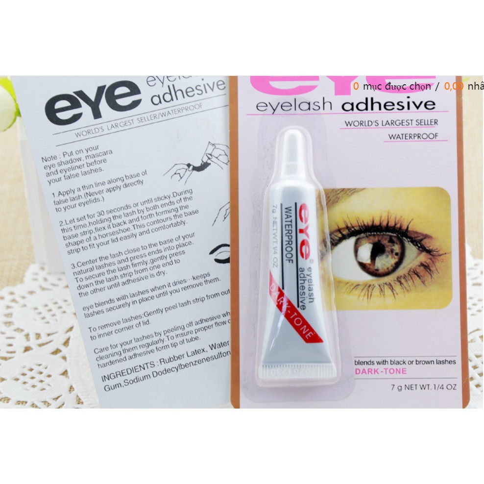 [MUA LẺ VỚI GIÁ SỈ] Keo dán mi giả Eyelash Adhesive EA7