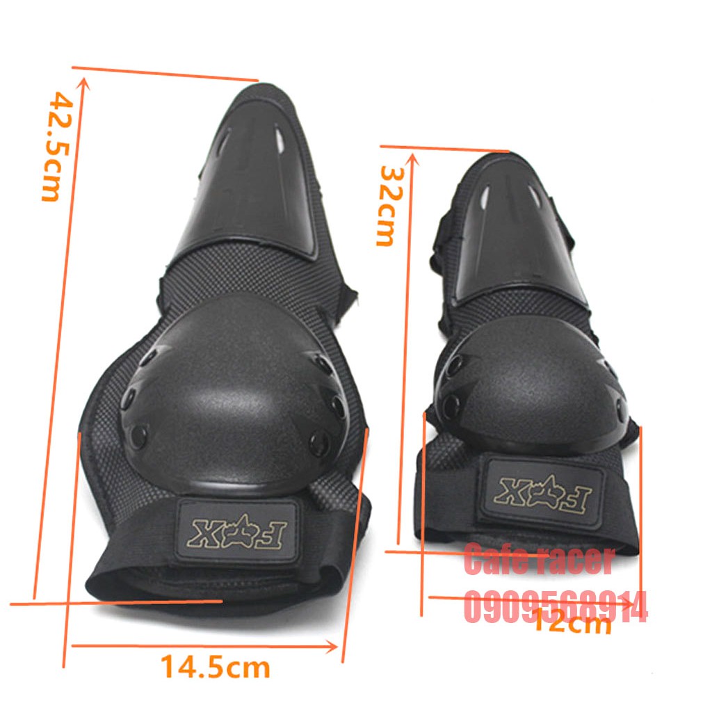 Bộ giáp bảo vệ biker 4 món