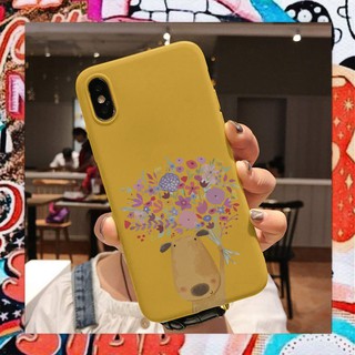 Ốp lưng chống sốc Chó tặng hoa