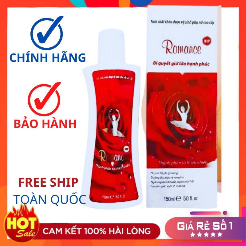 Dung dịch vệ sinh Romance Hằng Thu