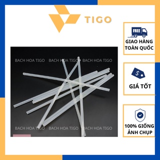 1 cây keo nến silicon nhỏ dài 26cm, đường kính 0.7cm - dùng cho súng bắn keo nhỏ 20w