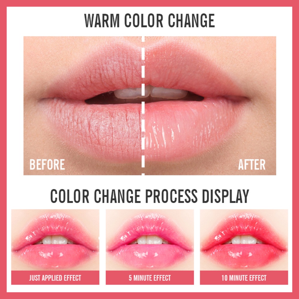 Son Bóng Dưỡng Môi Dầu Bóng Trong Suốt Dưỡng Ẩm Lâu Trôi Bayfree