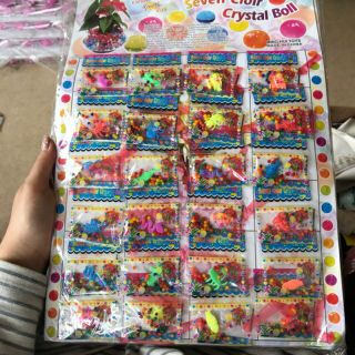 Hạt nở hạt tình thể trang trí lọ hoa cây cảnh.20 gói 1 vỉ