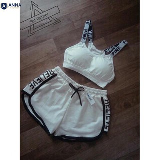 Set bộ thể thao tập gym nữ thời trang nữ Anna ( hình ảnh thật )