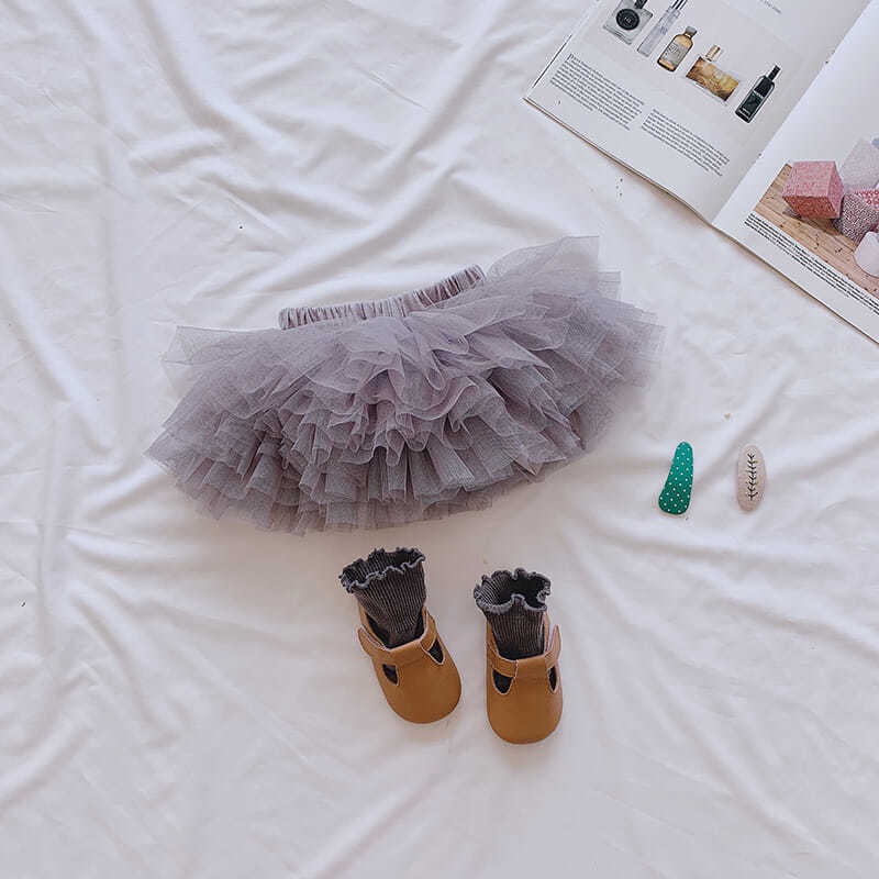 Chân Váy Xòe Tutu Phong Cách Công Chúa Thời Trang Xuân Hè Mới Cho Bé Gái Dễ Phối Đồ