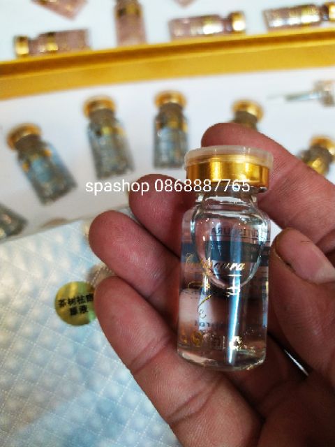 Tế bào gốc cutiscura mụn,trắng da,trẻ hóa,nám tàn nhang sẹo rỗ  tặng kèm nút chiết dùng lăn kim phi kim bôi dưỡng