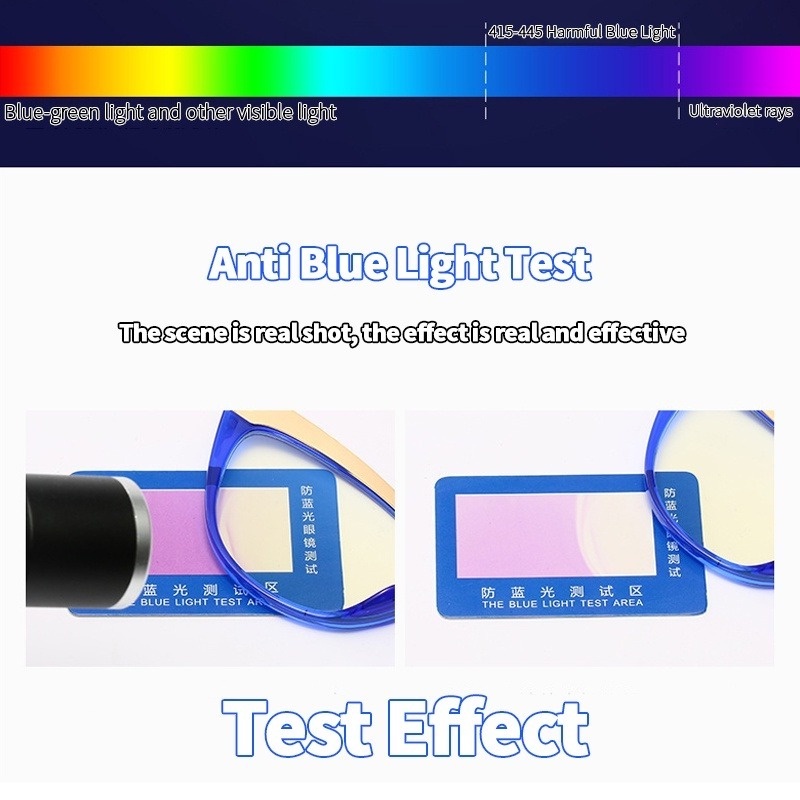 Mắt kính gọng kim loại chống tia bức xạ/ ánh sáng xanh thời trang dành cho nam và nữ