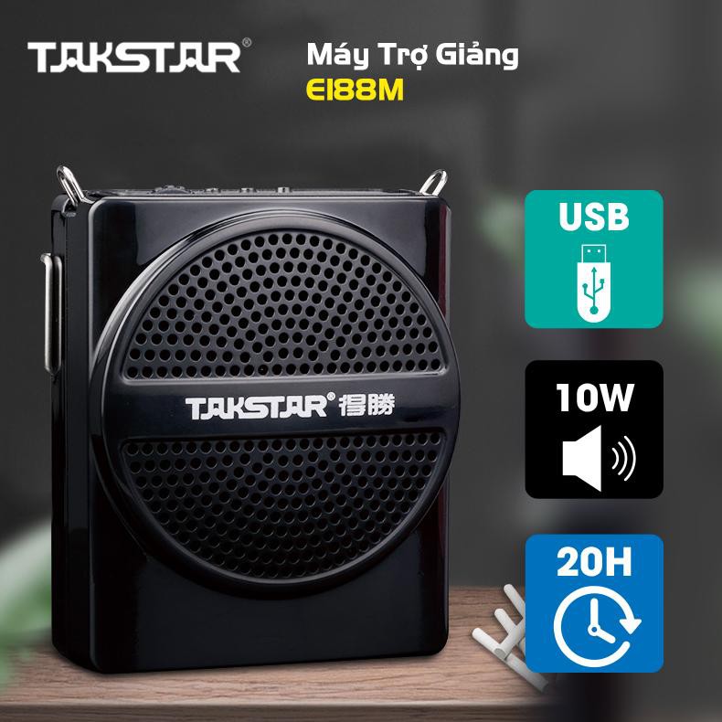 Máy trợ giảng Takstar E188M loa to hỗ trợ cho giáo viên giảng dạy, hướng dẫn viên