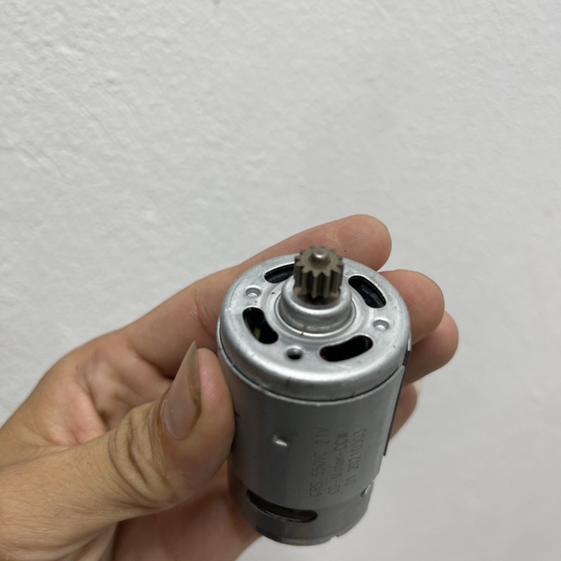 Motor thay thế máy khoan Pin DC RS550 21V 19000rpm, Motor 550 12 răng 21V - Động cơ máy khoan pin