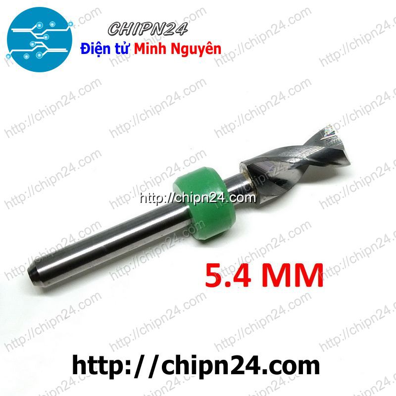 [1 CÂY] (DT1) Mũi khoan mạch in CNC 5.4mm (Mũi khoan mạch điện tử, Mũi khoan PCB)