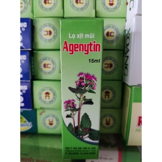 Lọ xịt mũi agenytin