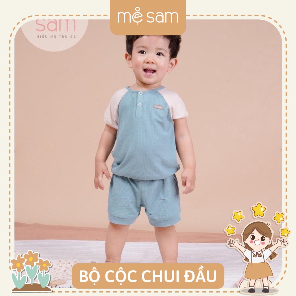 Bộ cộc tay cổ trụ chui đầu Cookie