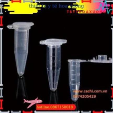 [ Hàng Chính Hãng] Ống Eppendorf 5ml ,Ống Ly Tâm 5ml Nắp Liền Túi 300 Cái