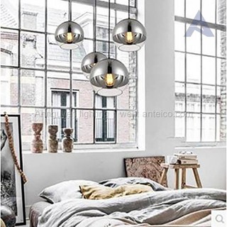 Đèn thả cầu vàng bạc D150
