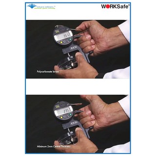 Kính Bảo Hộ WORKSAFE Chaser E190 - Màu đen