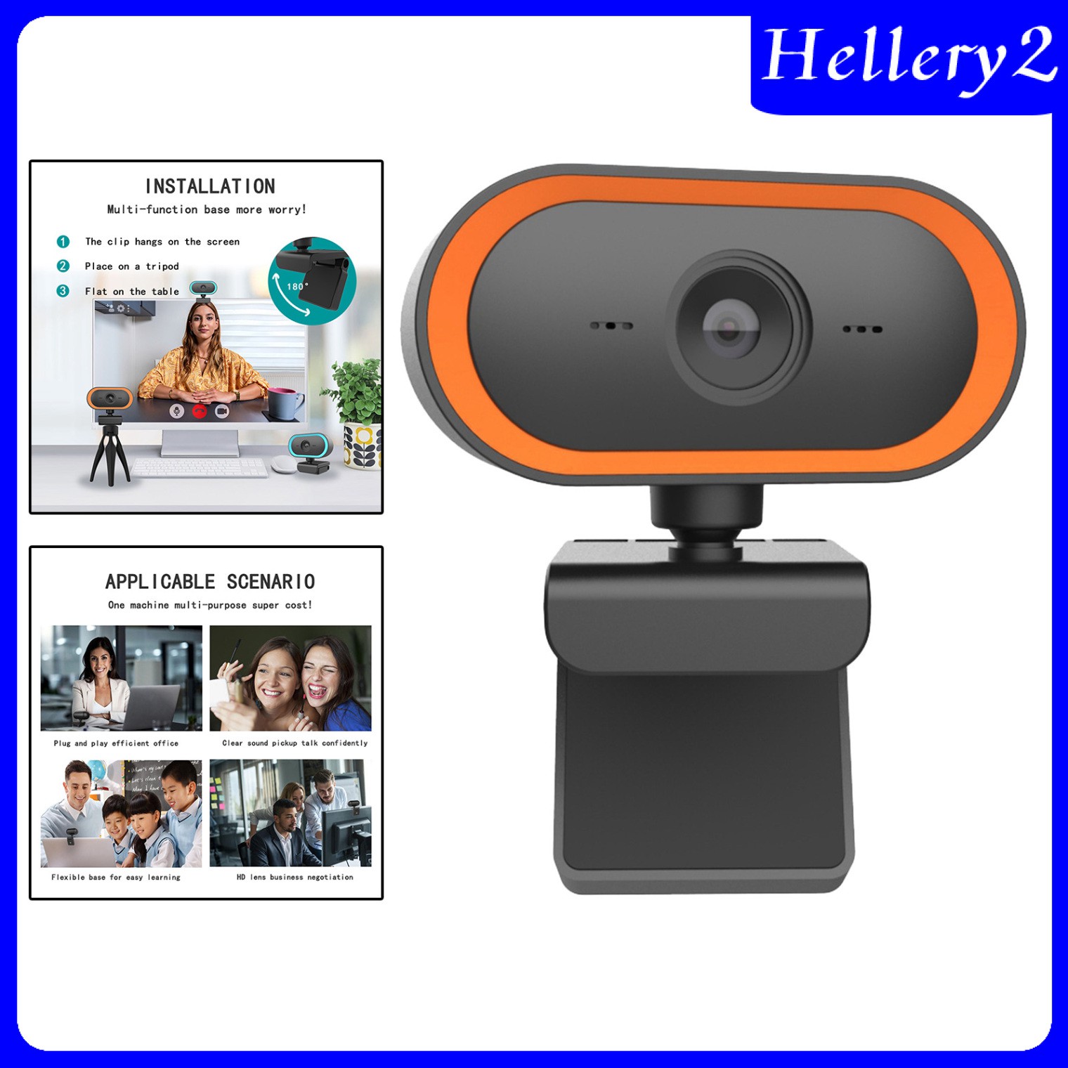 Webcam 2k Hd Tích Hợp Mic Thu Âm