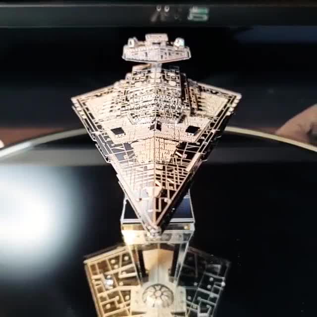Mô Hình Kim Loại Lắp Ráp 3D Metal Mosaic Imperial Star Destroyers