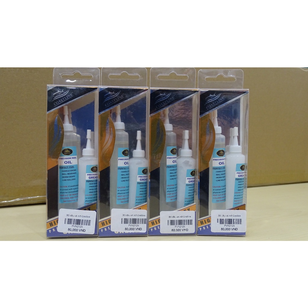 Bộ dầu mỡ vệ sinh máy câu Costline