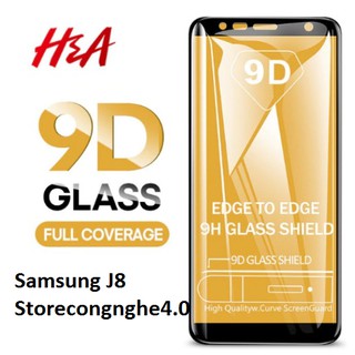 Kinh Cường Lực Samsung J8 2018/ J8 Plus - Full keo