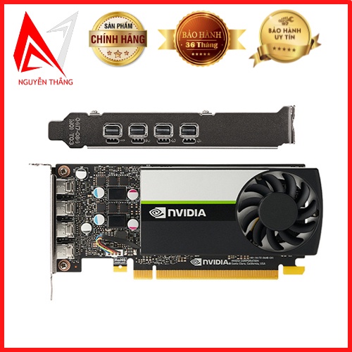 Vga card màn hình Nvidia QUADRO Leadtek T1000 8G 1Fan GDDR6 (mDPxa) chính hãng