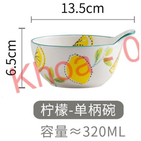 Chén Dĩa Dễ Thương Đĩa Sứ Set Bát Đĩa Decor Bát Ăn Cơm Chén Sứ Đẹp Tổng hợp các sét Chanh vàng xinh yêu cho gia đình.