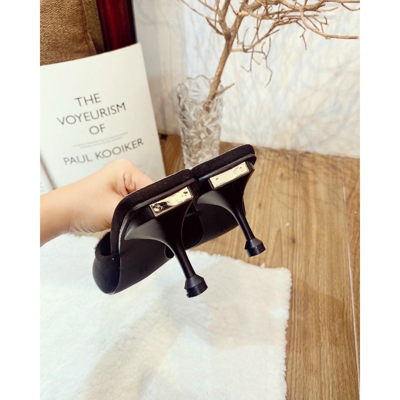 DÉP SỤC MŨI NHỌN NƠ SIÊU SANG GÓT CAO 7P