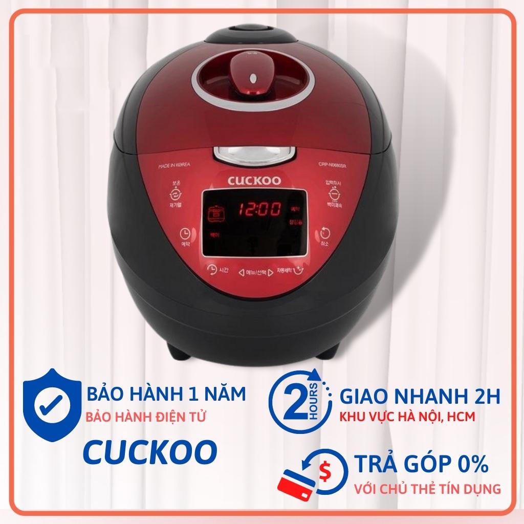 Nồi cơm điện áp suất điện tử Cuckoo N0680SR 1,08lit Nội địa Hàn Quốc - Nồi cơm điện Cuckoo Hàn Quốc