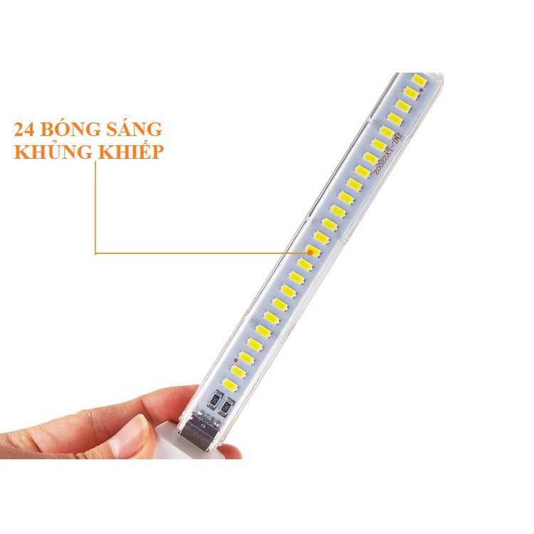 Đèn LED để bàn Mini 5V 24 bóng cổng USB tiện dụng