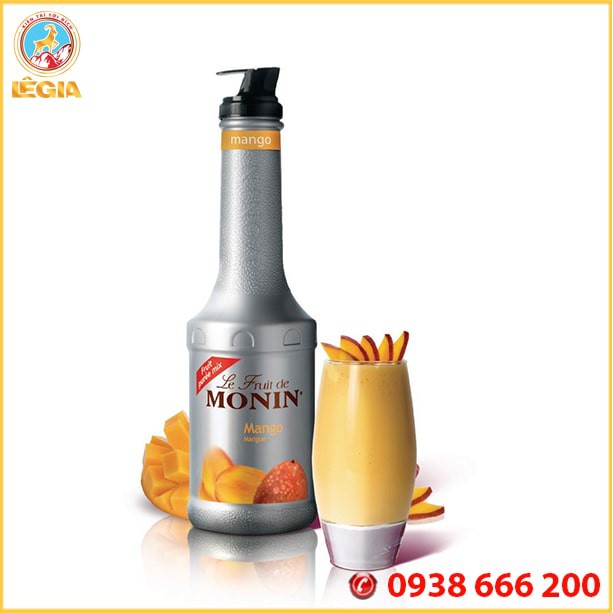 Monin Puree Xoài chai 1L