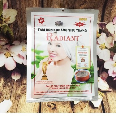 TẮM BÙN KHOÁNG SIÊU TRẮNG RADIANT