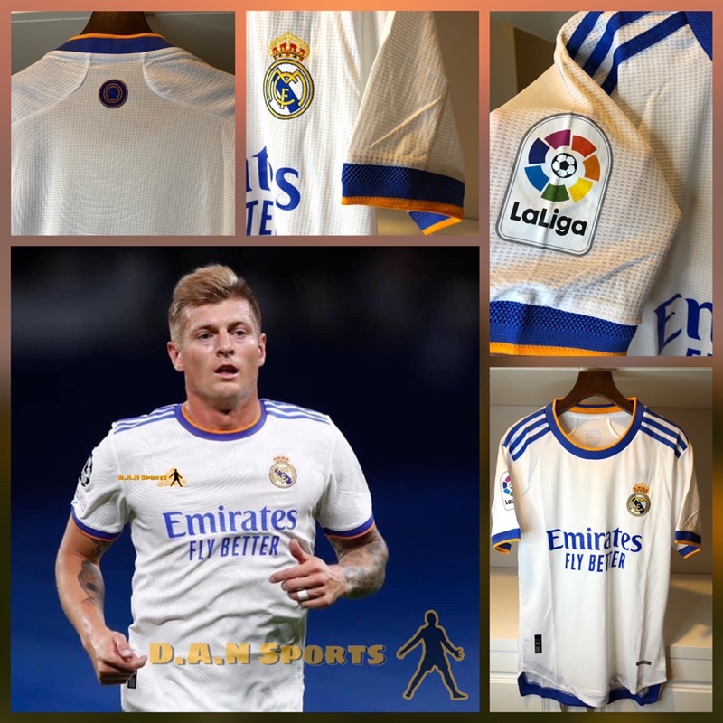 💥 Bộ thi đấu Real Madrid phiên bản cao cấp, full Logo mới nhất 21/22. Chất vải Thái thoáng mát. D.A.N Sports