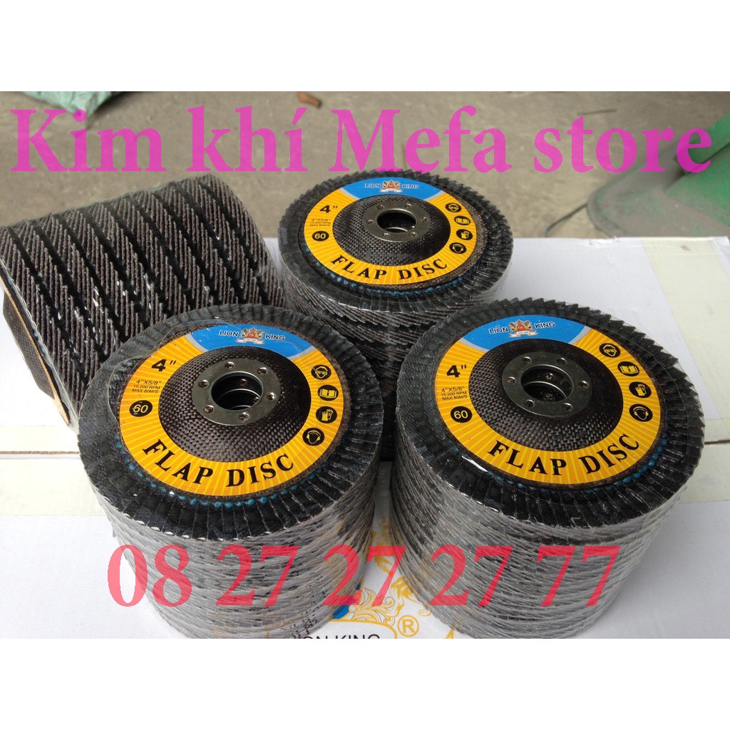 Đá ráp xếp đủ cấp độ từ thô tới mịn Lion King D100 - Nhám xếp A40 A60 A80 A120 - Đá mài ráp xếp