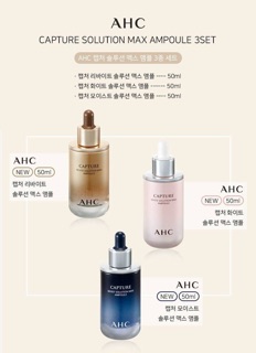 (TRẢ ORDER/ LIÊN HỆ TRC KHI ĐẶT) TINH CHẤT AHC CAPTURE SOLUTION MAX AMPOULE