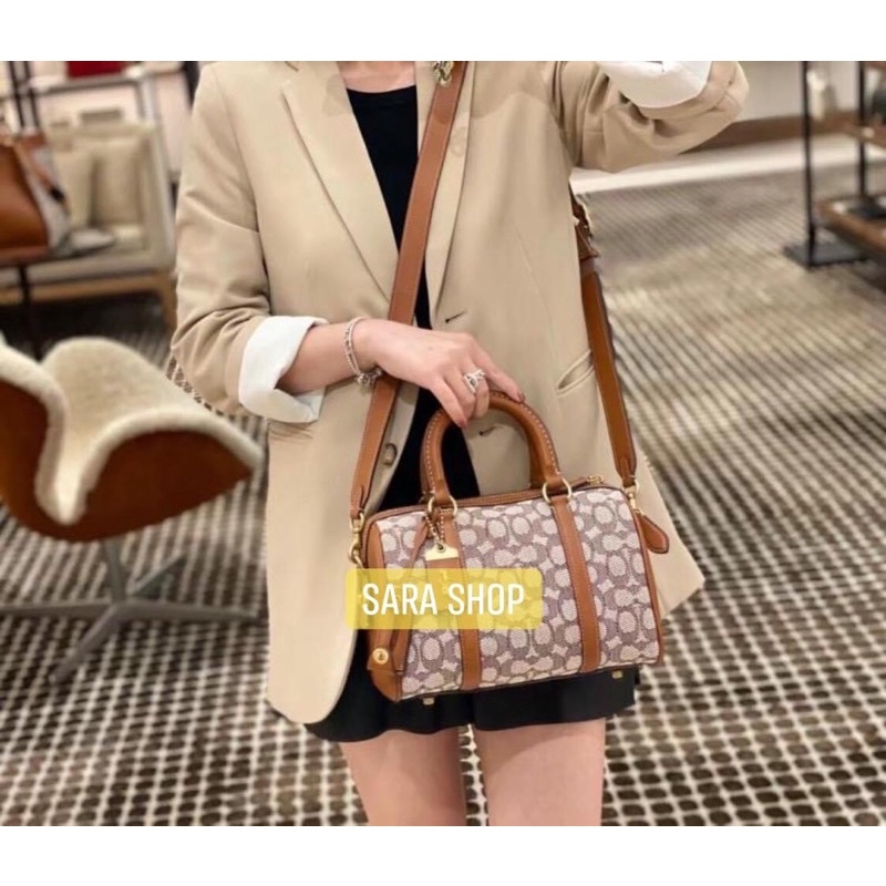 Túi Coach dáng trống công sở  - 3 màu sale