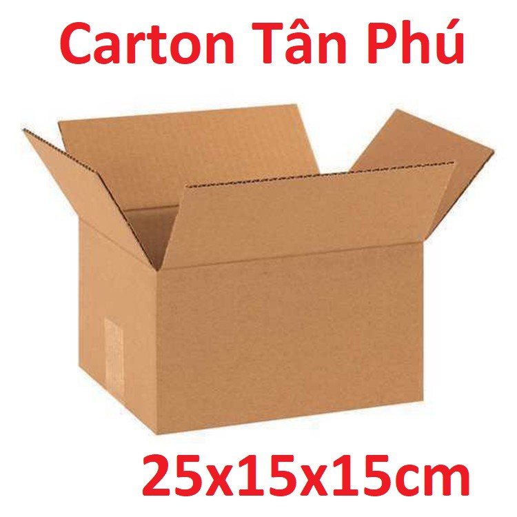 SIÊU RẺ 25x15x15 - Bộ 10 thùng carton 3 lớp