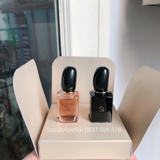 Set Nước Hoa Giorgio Armani Sì - Sì Intense 7ml