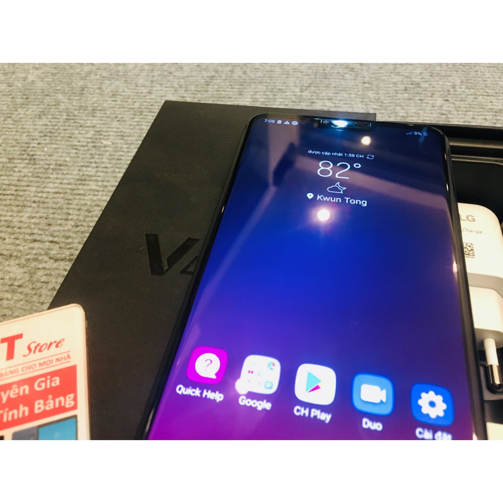  Điện thoại LG V40 (Fullbox) 6GB RAM chip Snap 845 cấu hình khủng | BigBuy360 - bigbuy360.vn
