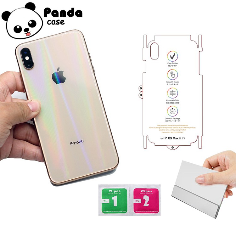 Miếng Dán Cường Lực PPF Mặt Sau Cho Điện Thoại Iphone Trong Suốt, Chống Xước